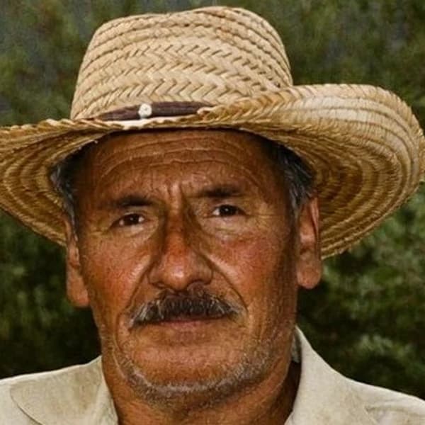 Juan, productor de manzana en la Sierra Norte de Puebla